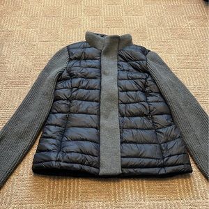 Marc New York puffer sweater jacket